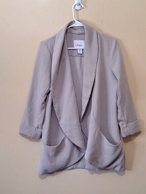 Mettesan Open Blazer With Pockets
